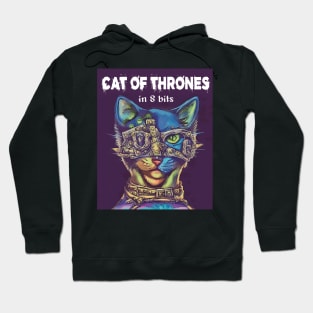 CAT OF THRONES in 8 bits Hoodie